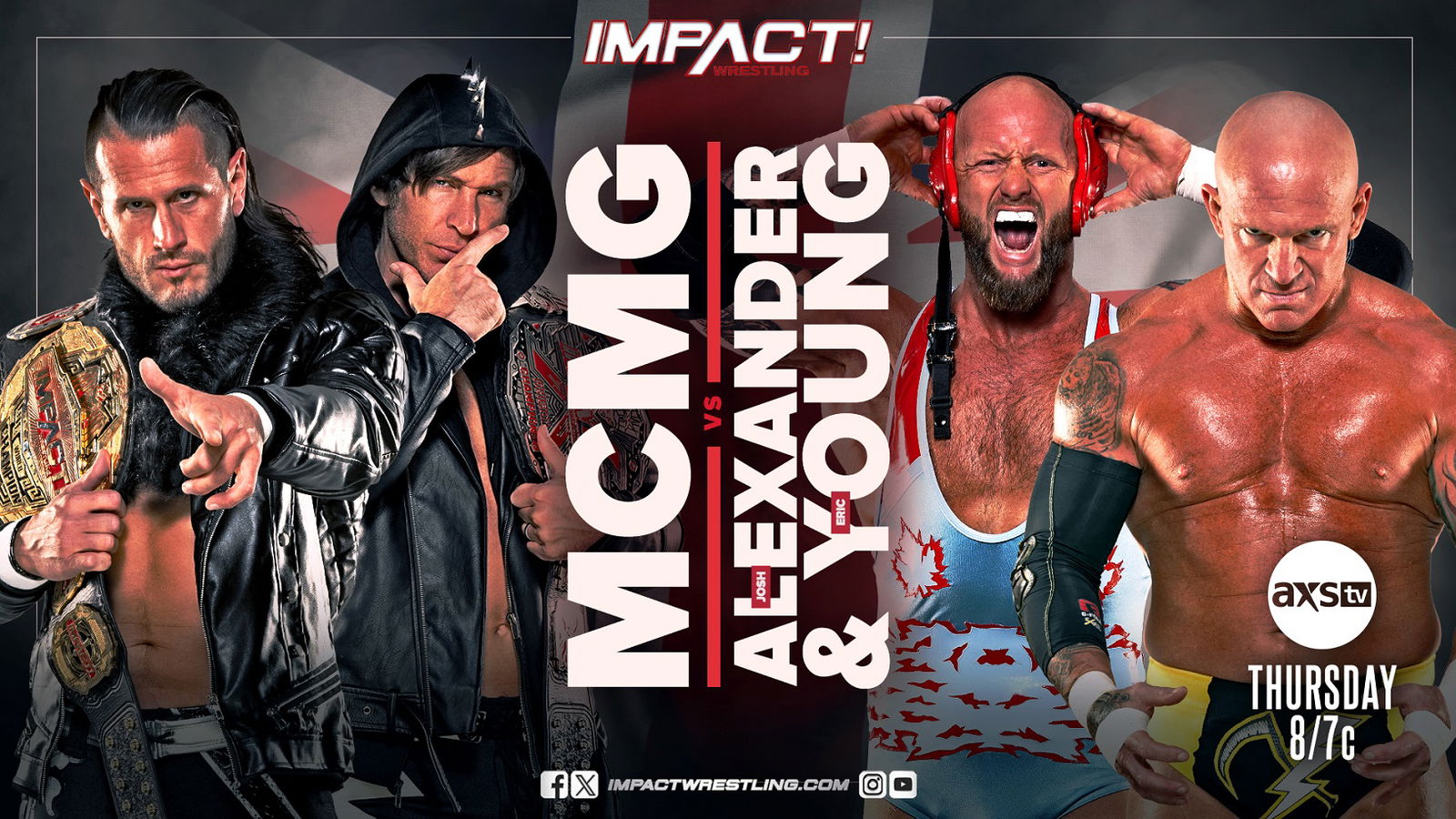 Impact Wrestling Live Results Motor City Machine Guns Vs Alexander