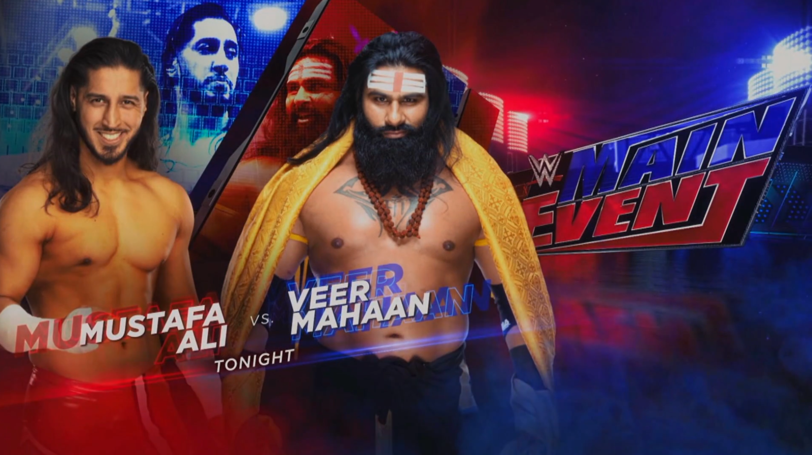 WWE Main Event Results Veer Mahaan Vs Mustafa Ali