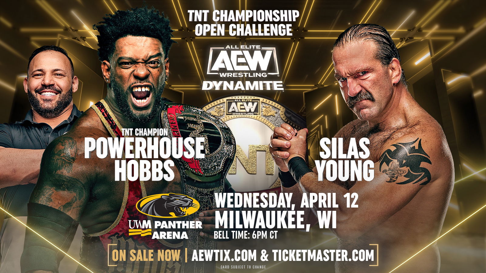 Mjf Appearance Tnt Title Match Added To Aew Dynamite F W Won