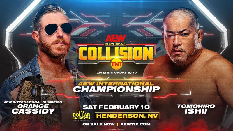 Orange Cassidy Vs Tomohiro Ishii International Title Match Set For AEW