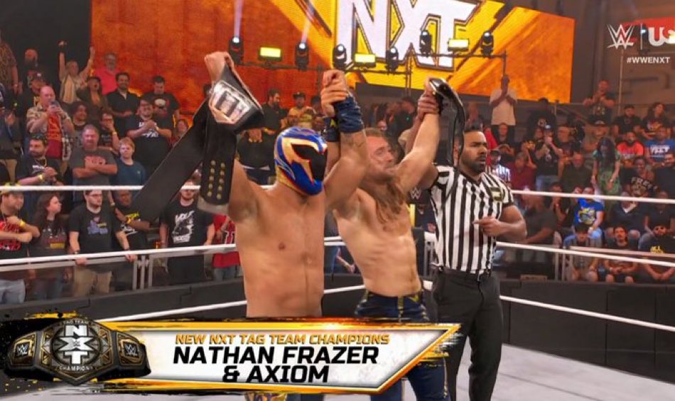 Axiom Nathan Frazer Win Wwe Nxt Tag Team Titles