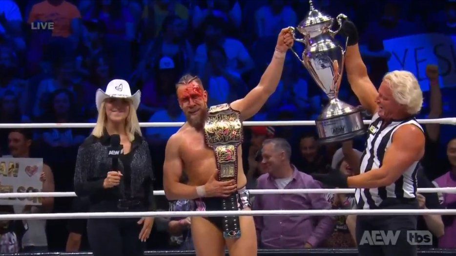 Bryan Danielson Wins Mens Owen Hart Tournament Earns AEW World Title