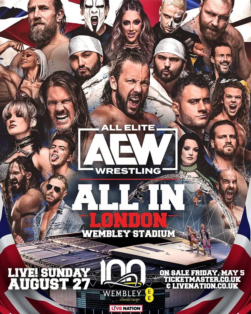 AEW All In announced for London’s Wembley Stadium