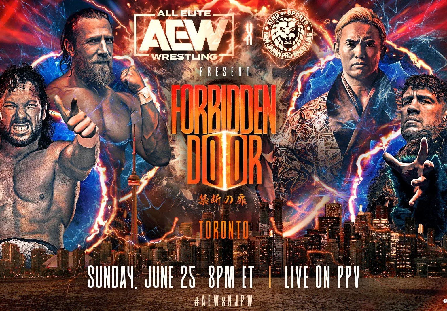 AEW x NJPW Forbidden Door live results: Bryan Danielson vs. Okada