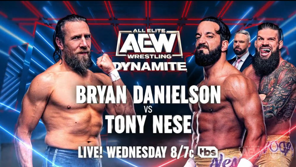 Bryan Danielson vs. Tony Nese, Tag Team title match set for AEW Dynamite