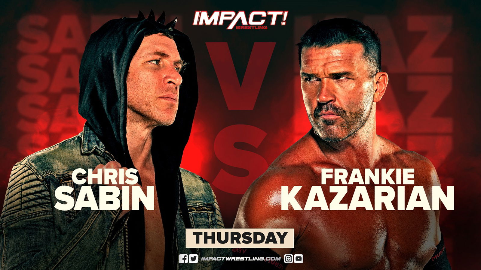 Impact Wrestling live results: Chris Sabin vs. Frankie Kazarian, Tag Team  title match