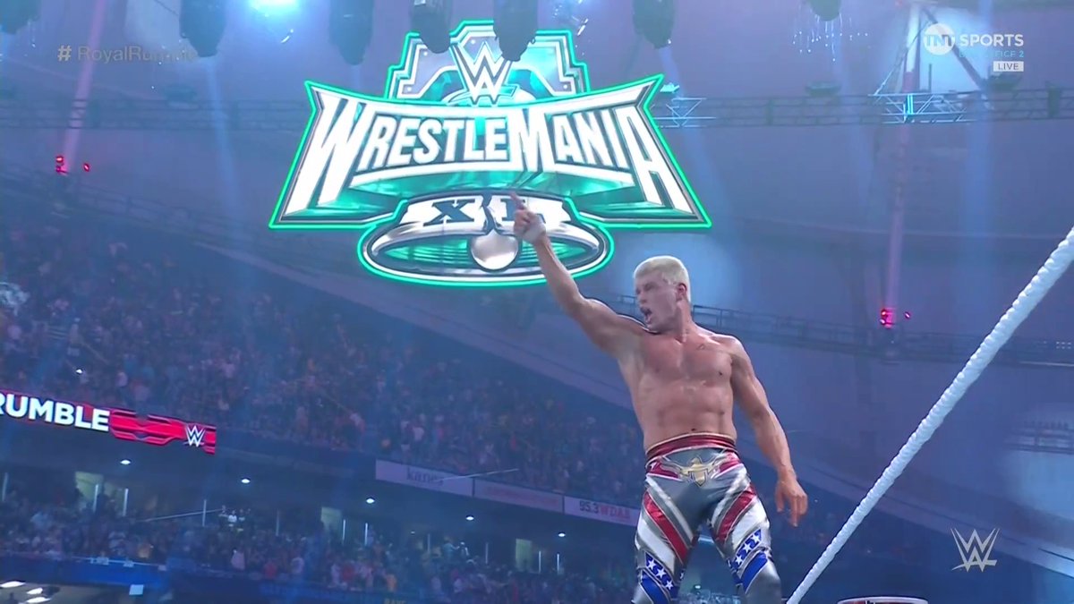 Cody Rhodes wins second straight WWE men’s Royal Rumble match