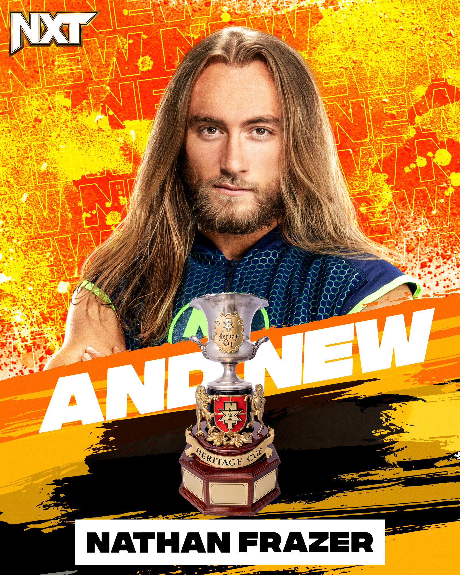 Nathan Frazer Wins Heritage Cup Trophy On WWE NXT - F4W/WON