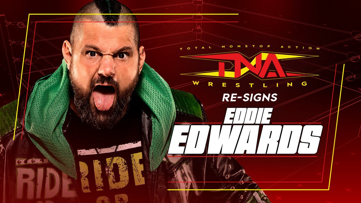 Eddie Edwards signs new TNA Wrestling contract