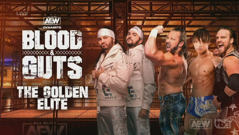 The Golden Elite win Blood & Guts match on AEW Dynamite