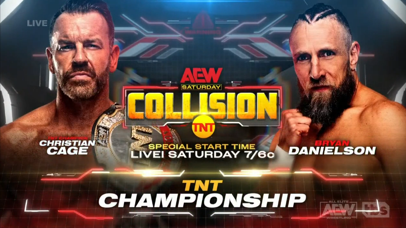 TNT Championship match official for AEW Collision