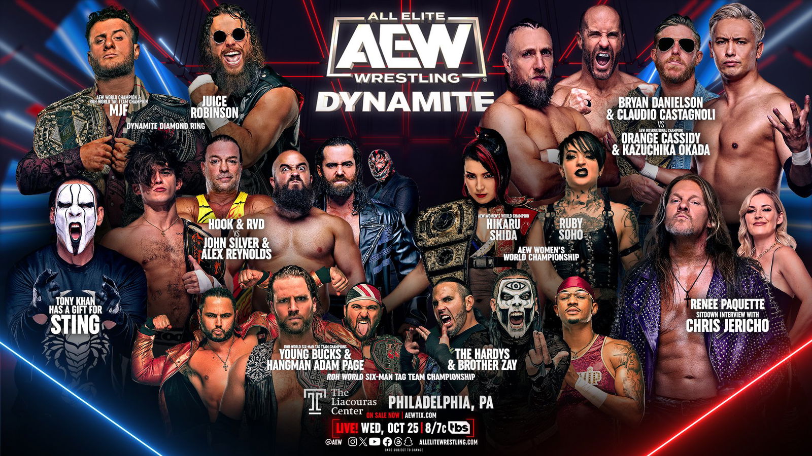 AEW Dynamite live results: MJF vs. Juice Robinson