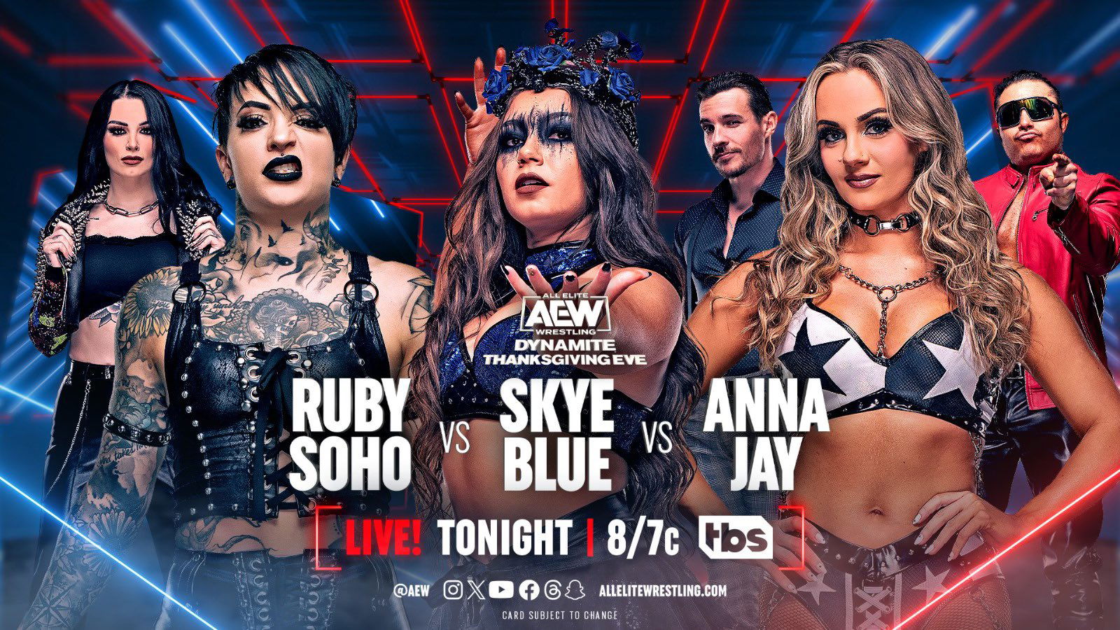 Ruby Soho vs. Skye Blue vs. Anna Jay set for AEW Dynamite