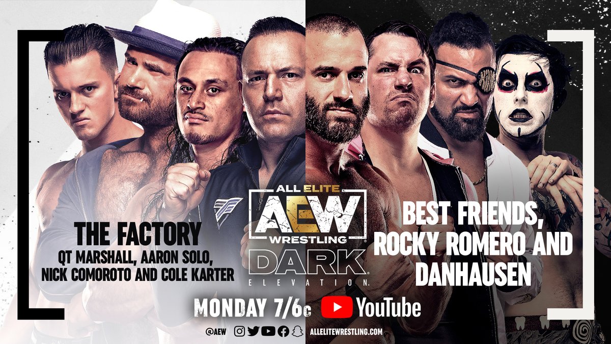 AEW Dark Elevation Results: Best Friends, Danhausen & Rocky Romero Vs ...