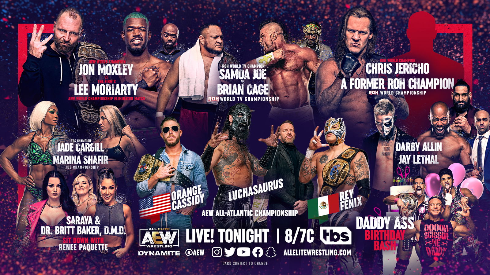 AEW Dynamite live results: Four title matches