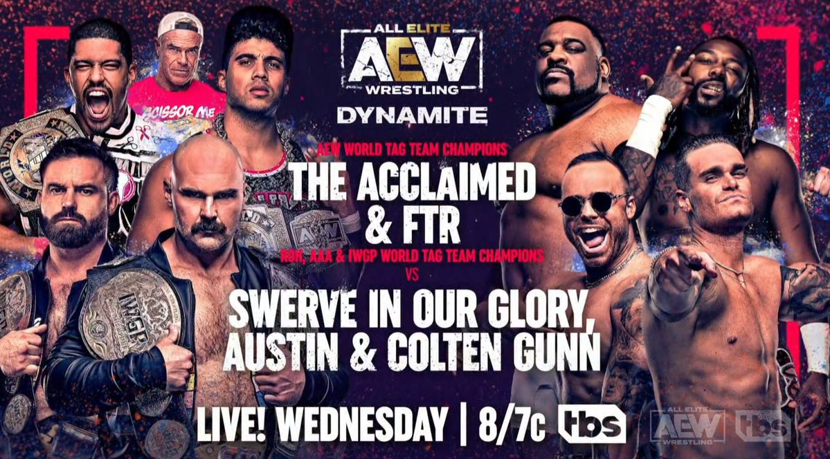 Eight-man tag team match announced for next AEW Dynamite