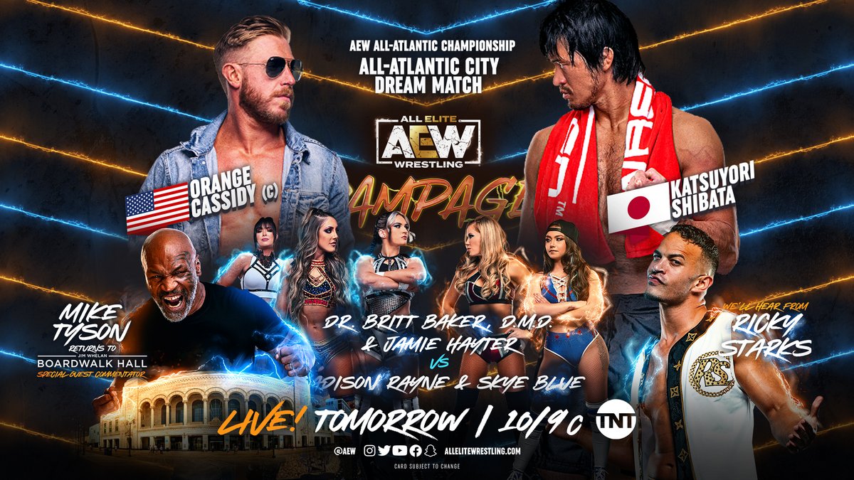 AEW Rampage live results: Orange Cassidy vs. Katsuyori Shibata