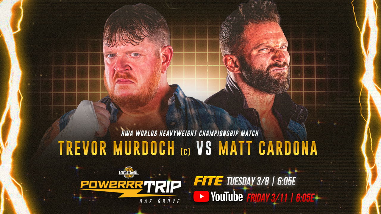 NWA Power Results: Trevor Murdoch Vs. Matt Cardona World Title Match ...