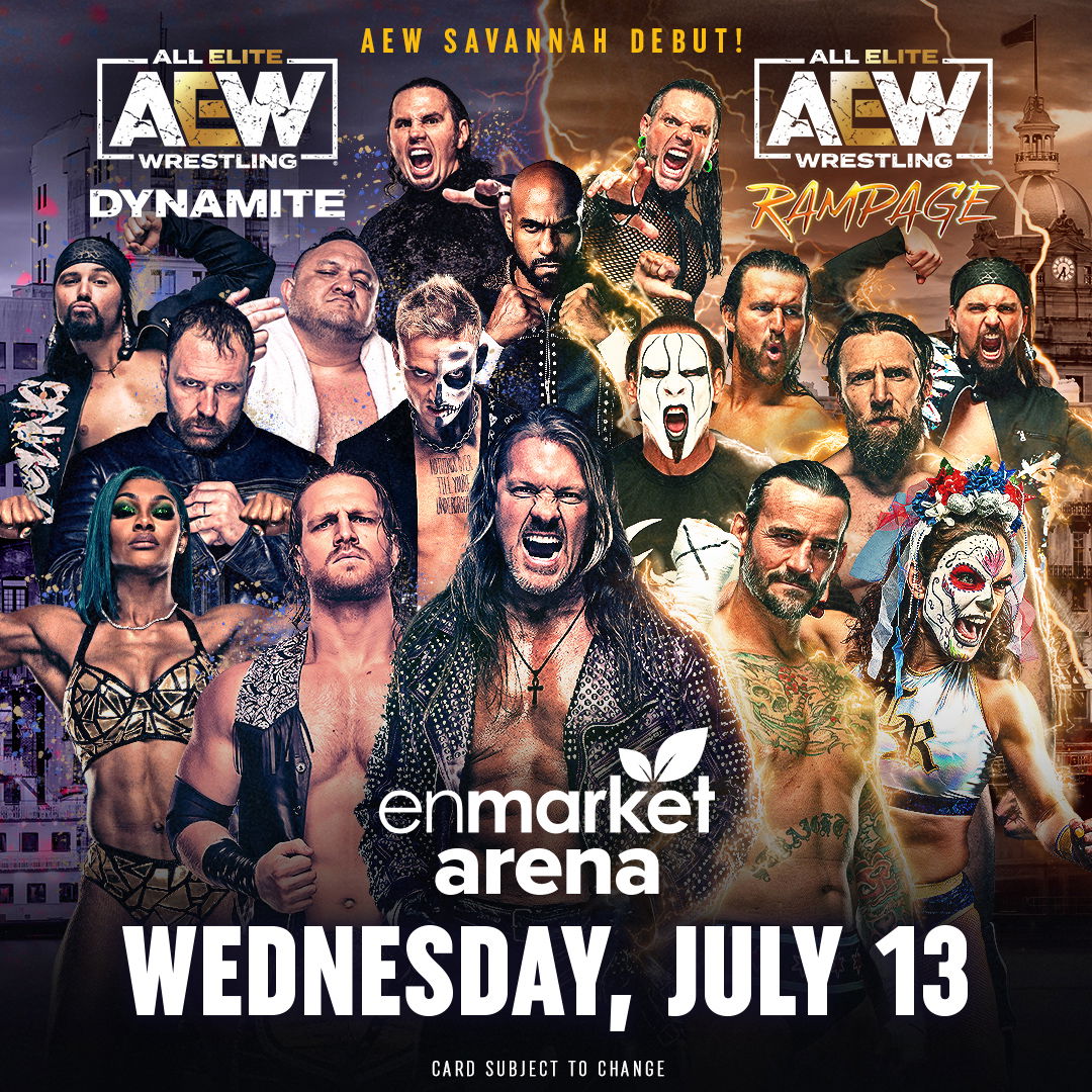 AEW to debut in Savannah, Georgia, on July 13