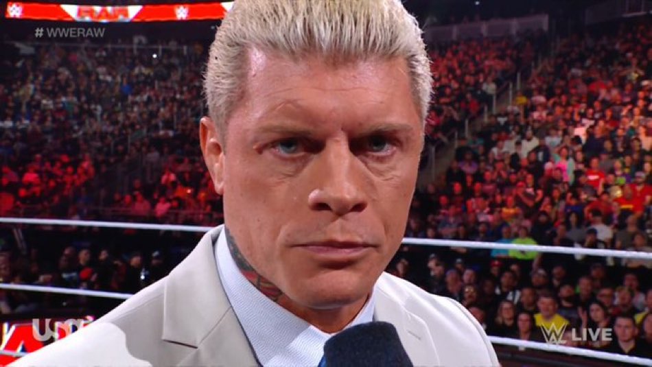 Cody Rhodes issues challenge to Brock Lesnar for WWE Backlash