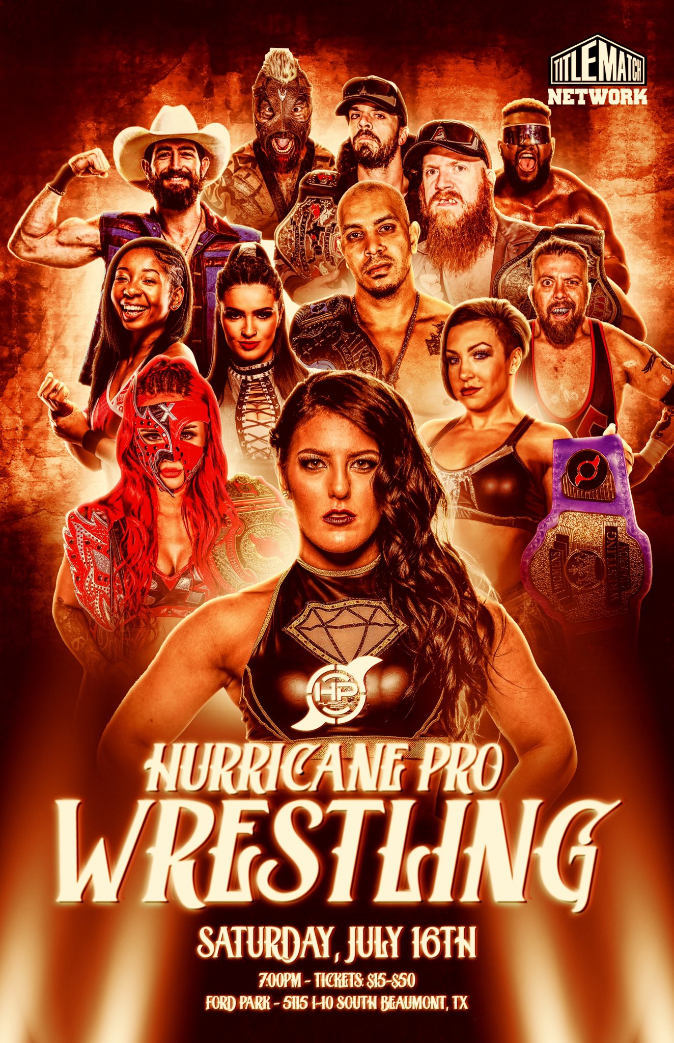 Tessa Blanchard returning to the ring for Hurricane Pro Wrestling