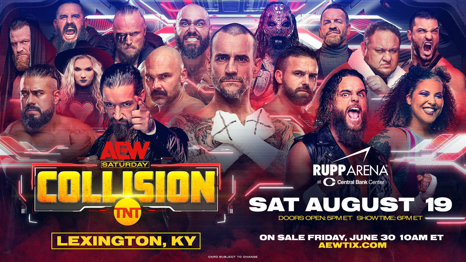 AEW announces new Collision date