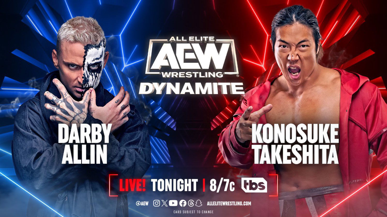 Darby Allin Vs. Konosuke Takeshita Announced For AEW Dynamite