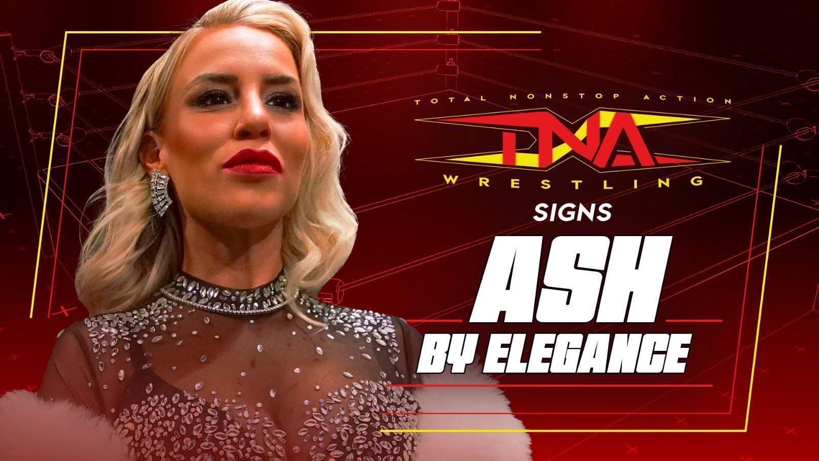 Dana Brooke/Ash by Elegance signs TNA Wrestling contract