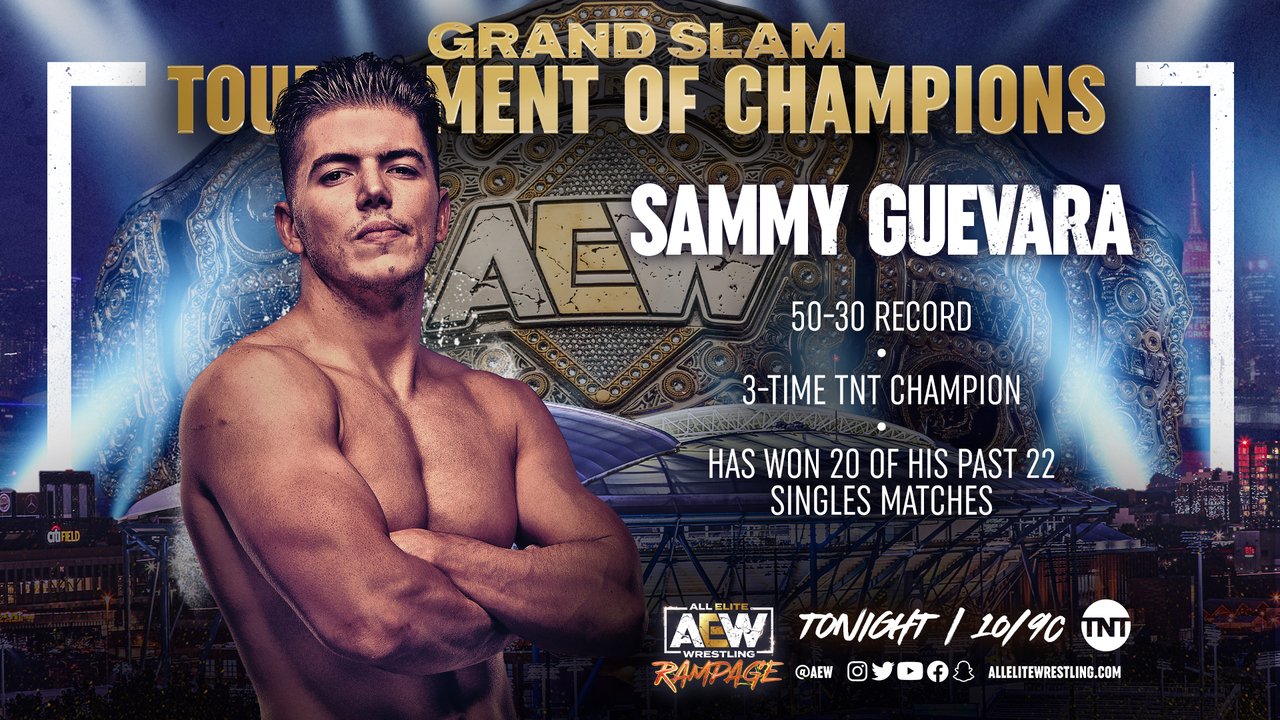 Sammy Guevara advances in AEW Grand Slam Tournament of Champions - F4W/WON