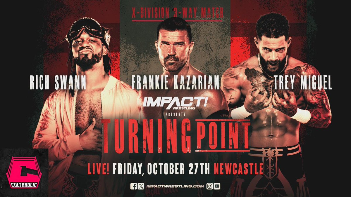 Threeway match announced for Impact Wrestling Turning Point