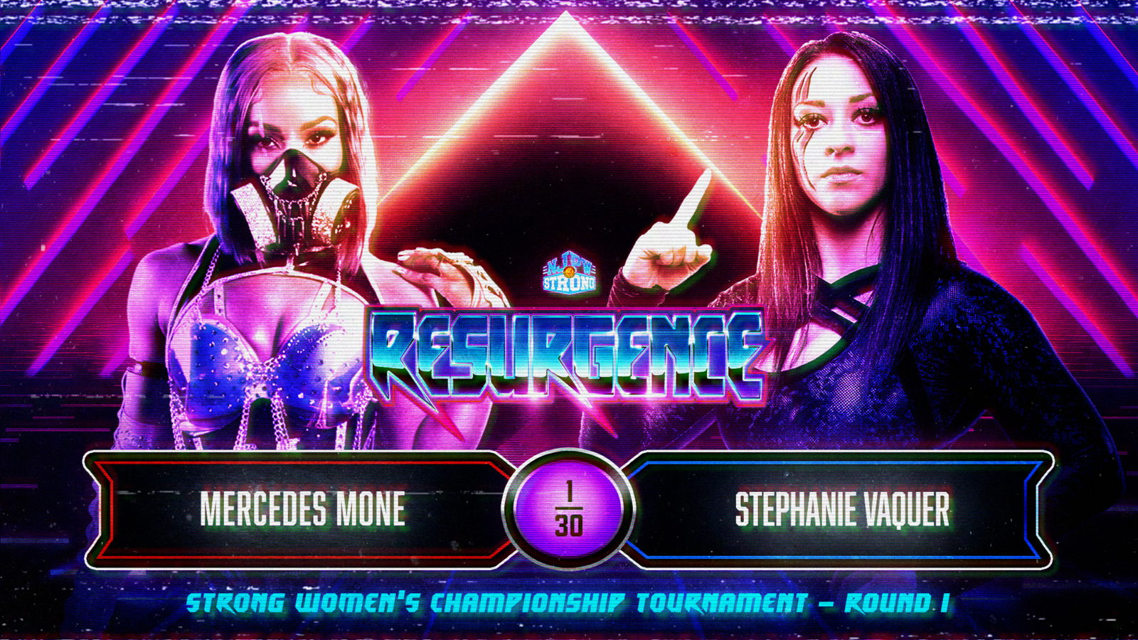 NJPW Resurgence live results Strong Women’s title tournament