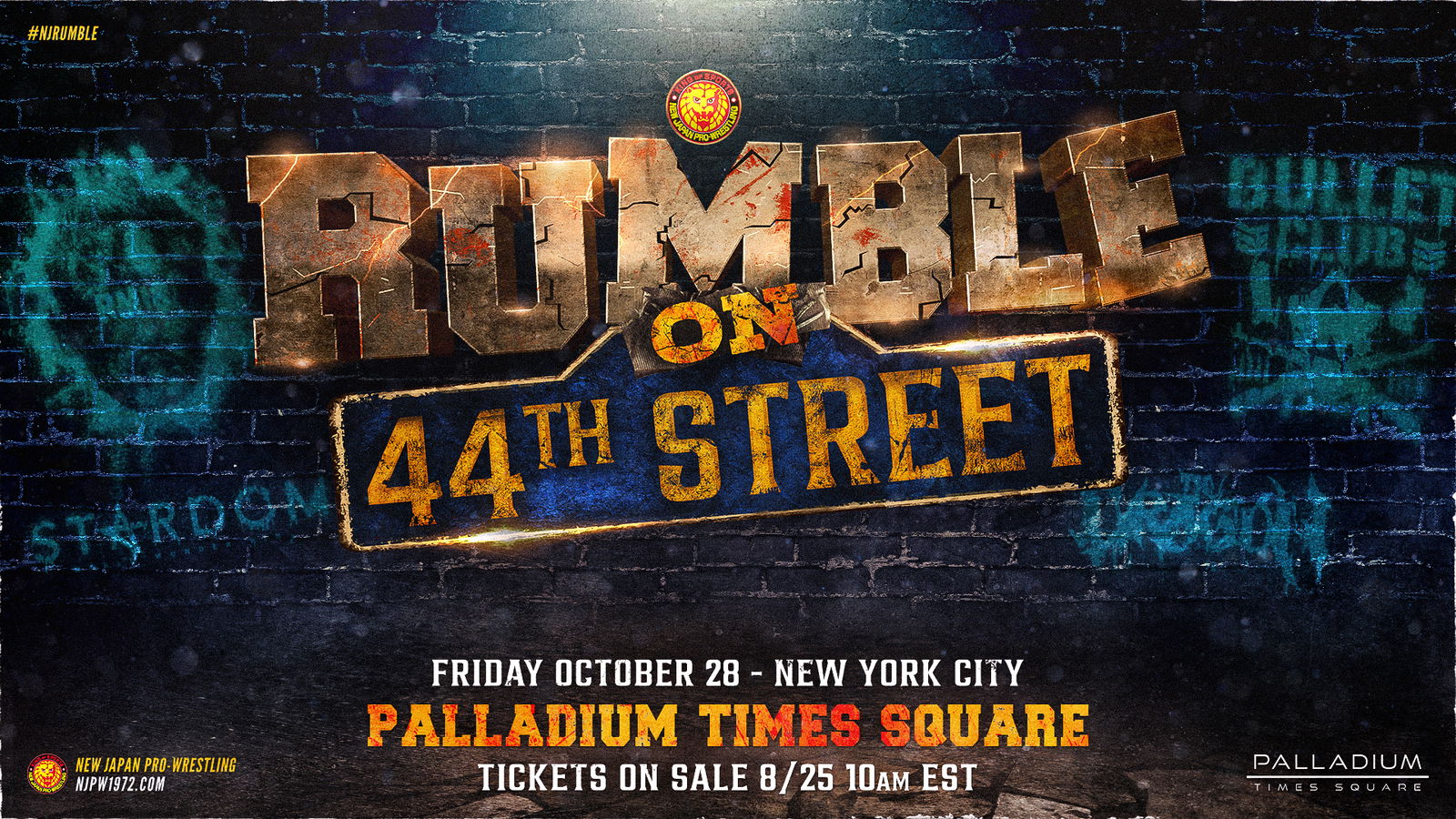 NJPW returning to NYC for October PPV Stardom wrestlers set