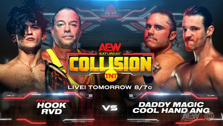 RVD & Hook vs. Angelo Parker & Matt Menard added to AEW Collision - F4W/WON