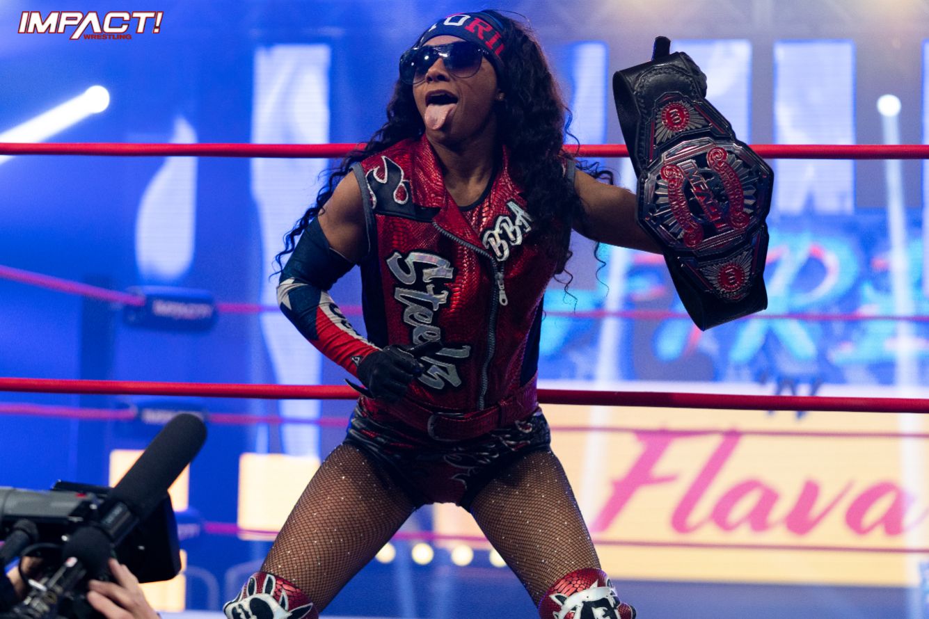 Tasha Steelz reveals she’s re-signed with Impact Wrestling