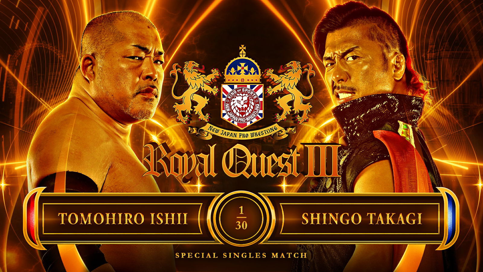 Four matches announced for NJPW Royal Quest III