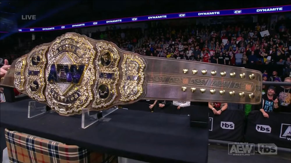 MJF Unveils ‘Triple B’ Version Of AEW World Title, Knocks Out William Regal