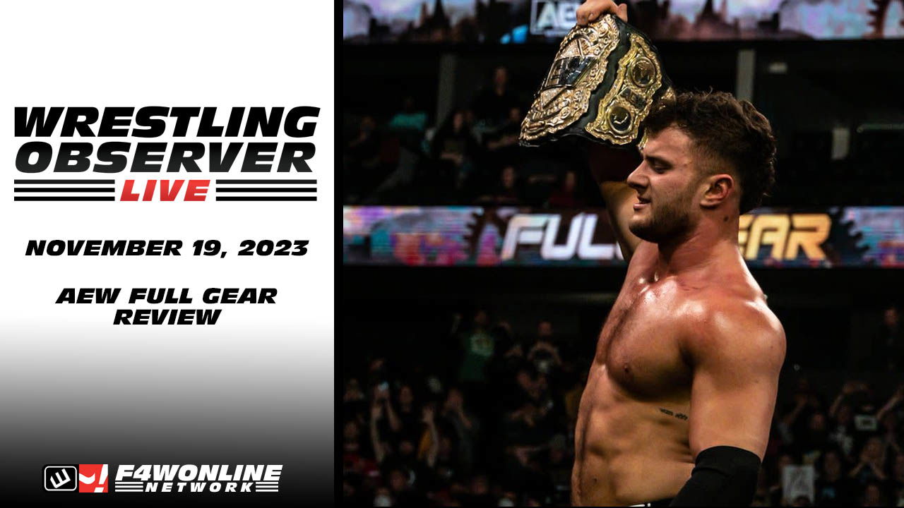 Wrestling Observer Live AEW Full Gear review
