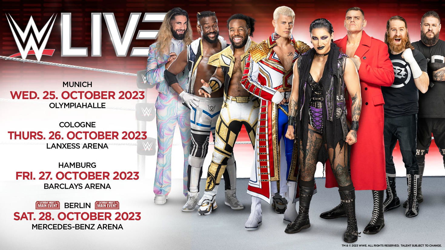 WWE returning to Germany for house show tour