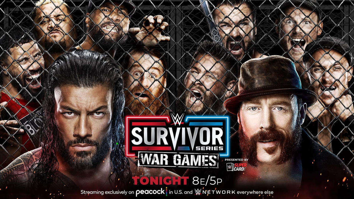 WWE Survivor Series WarGames live results The Bloodline vs. Team Brutes