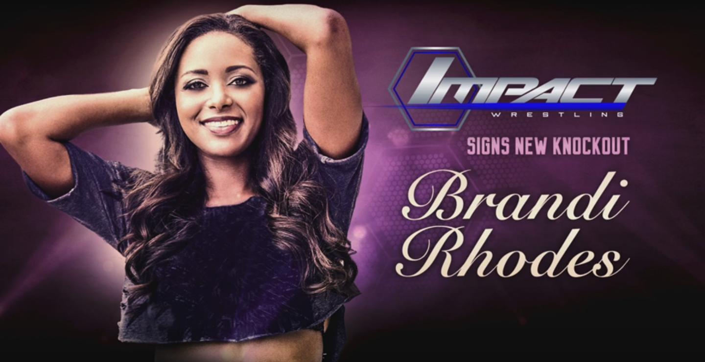 Brandi Rhodes signs with TNA as an active wrestler