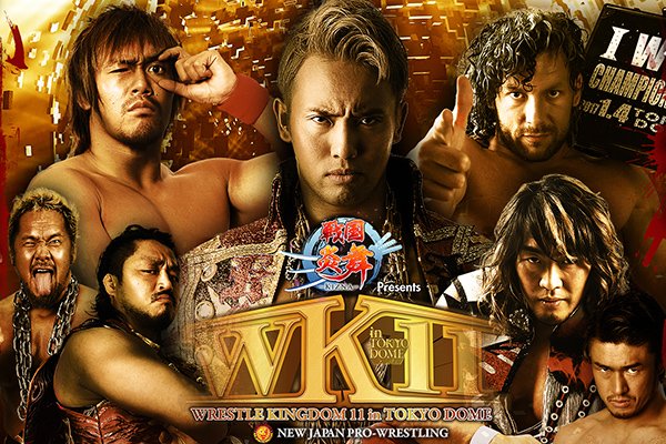 NJPW Wrestle Kingdom 11 live results Kazuchika Okada vs. Kenny Omega