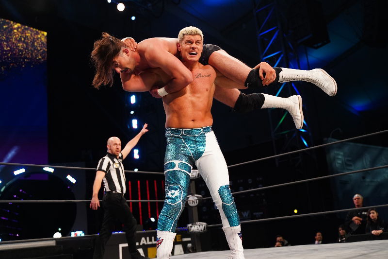 Cody Rhodes suffers slight rotator cuff tear on AEW Dynamite