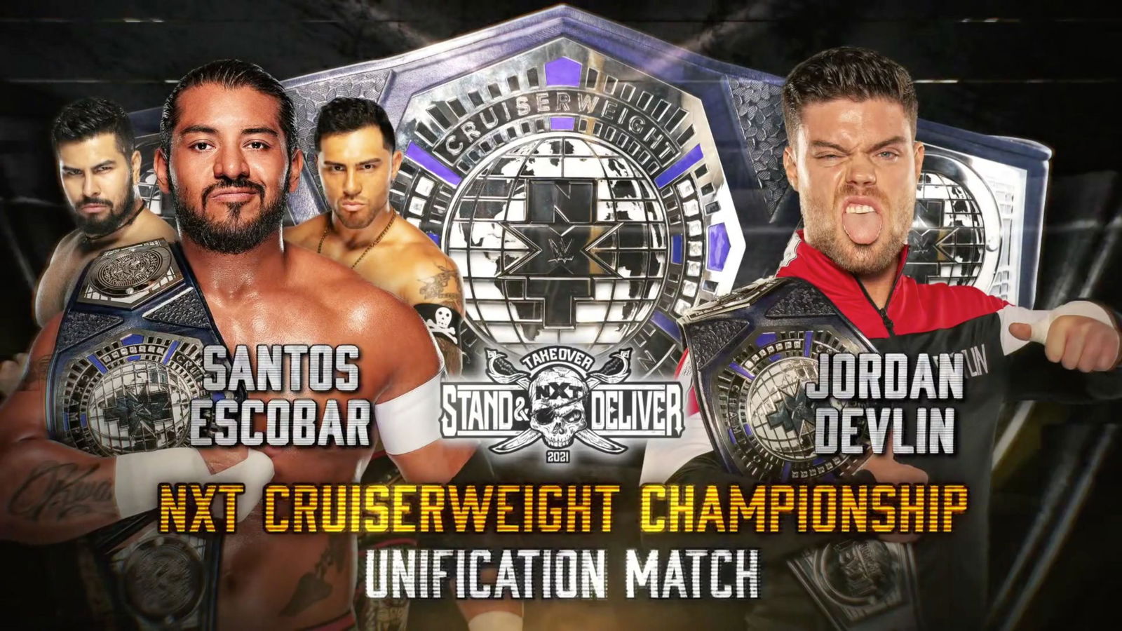 Cruiserweight title unification match official for NXT TakeOver