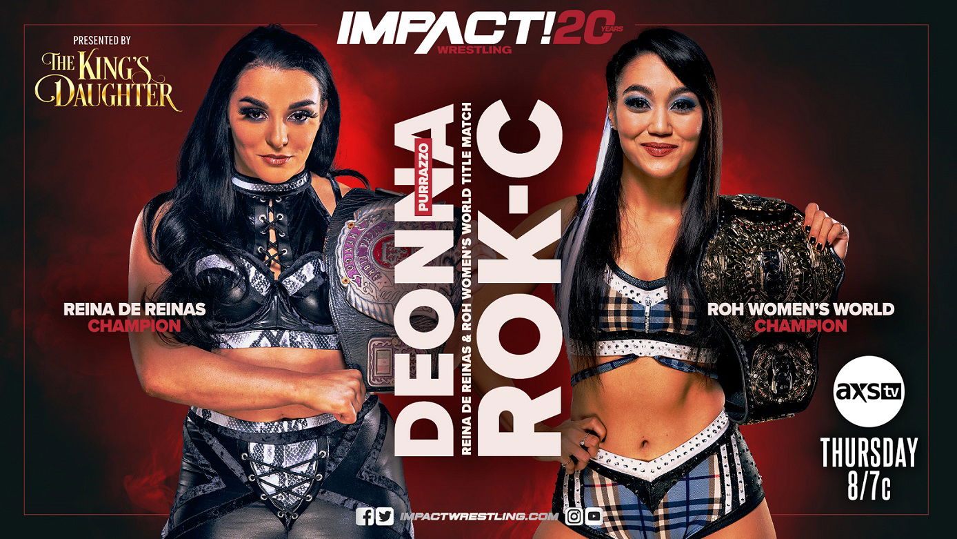 Impact Wrestling live results: Deonna Purrazzo vs. Rok-C title vs. title -  F4W/WON