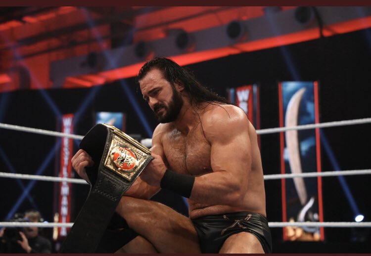 Drew McIntyre wins WWE Championship at WrestleMania 36