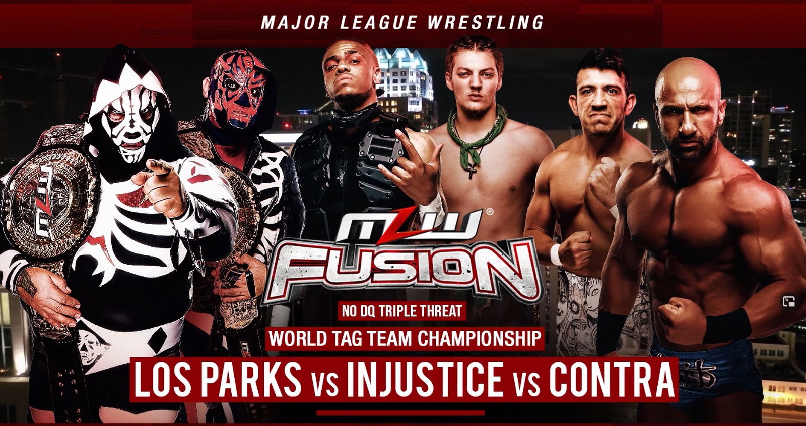 MLW Fusion results: Los Parks vs. Injustice vs. CONTRA Unit