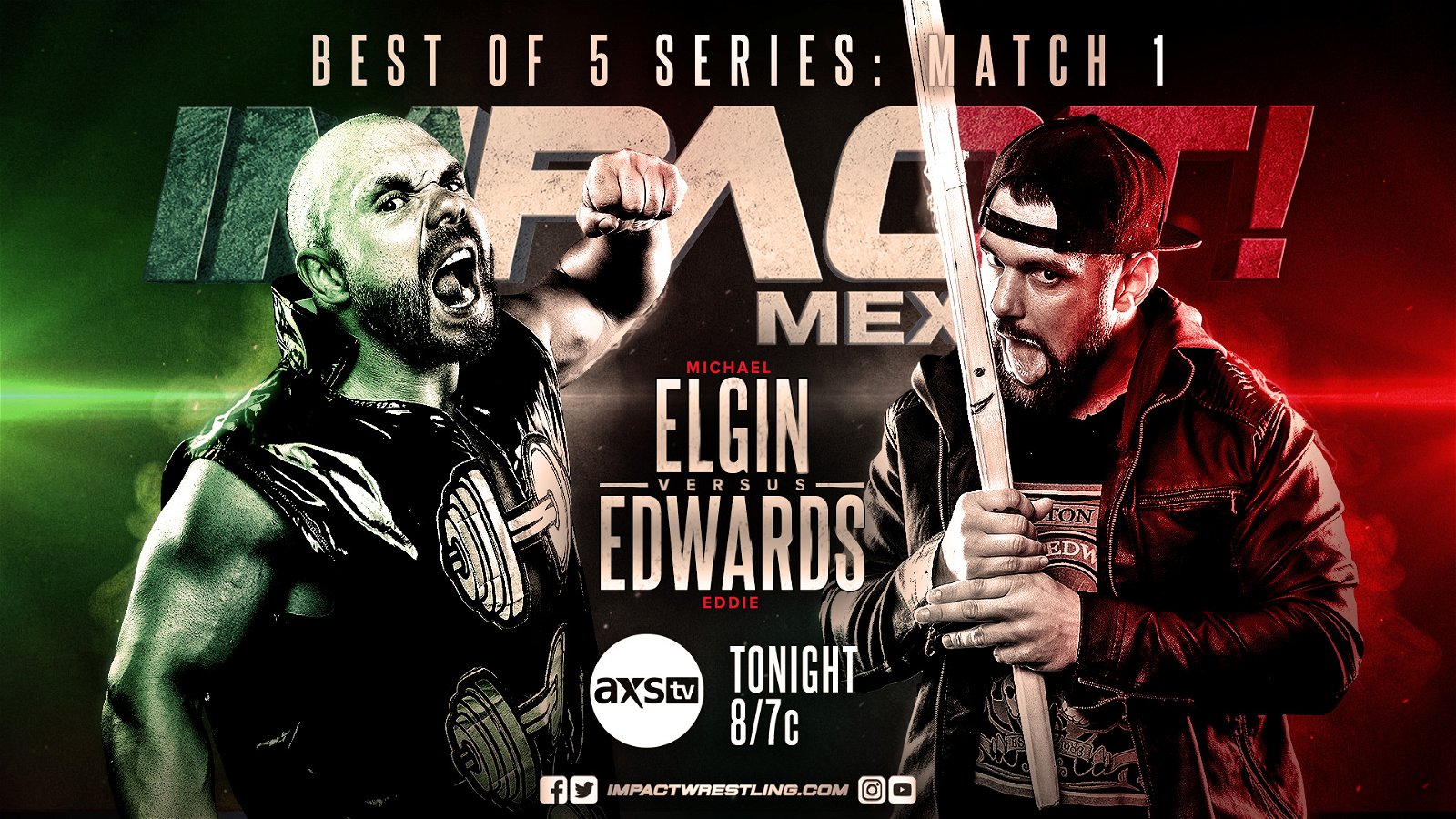 Impact Wrestling results: Elgin vs. Edwards best-of-five series begins