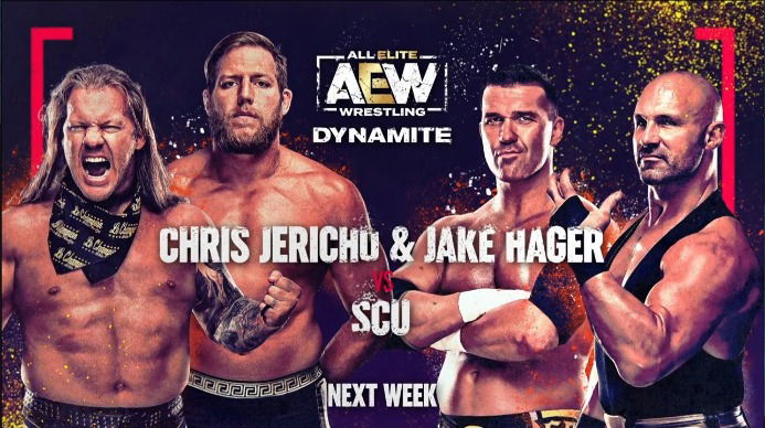 Four matches set for next week’s AEW Dynamite