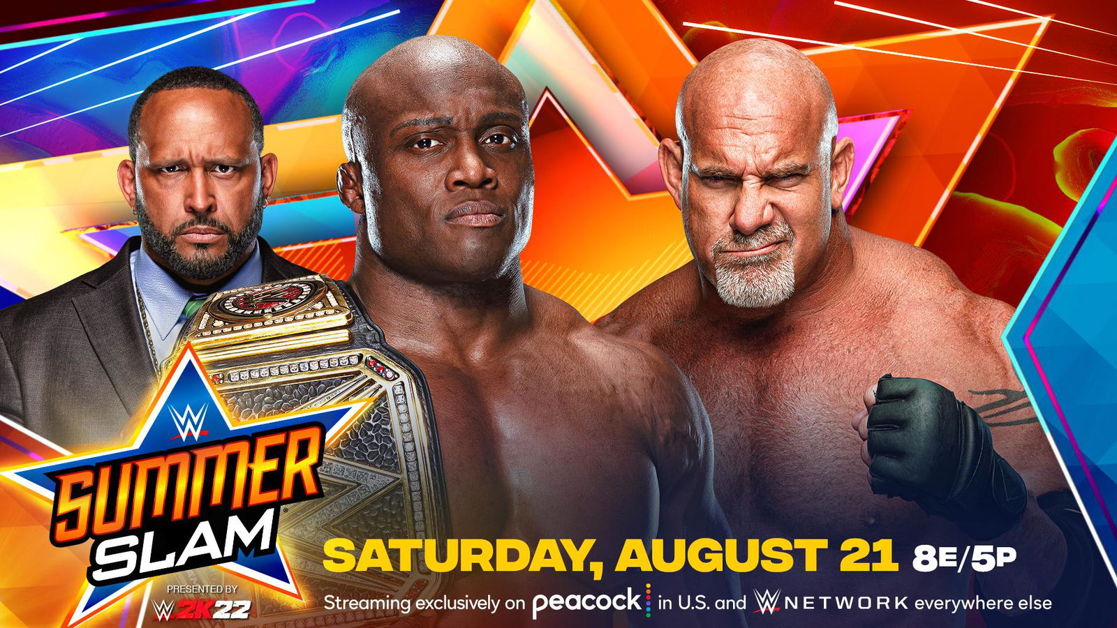 Bobby Lashley vs. Goldberg official for WWE SummerSlam