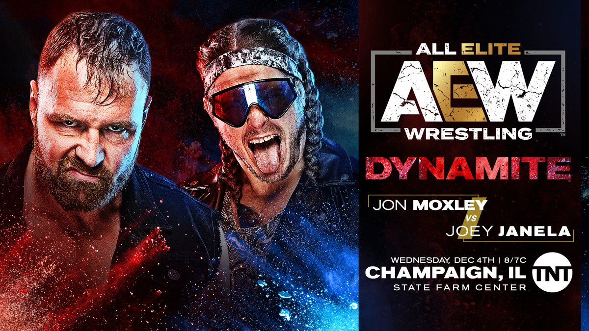 Jon Moxley vs. Joey Janela official for AEW Dynamite